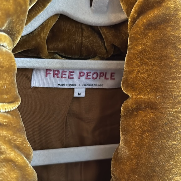 Free People velvet bomber - Picture 4 of 4